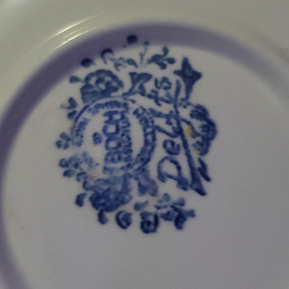 Vintage Royal Sphinx Holland Boch Belgium Delfts 4.25" Collectible Plates (4) - Picture 7 of 7